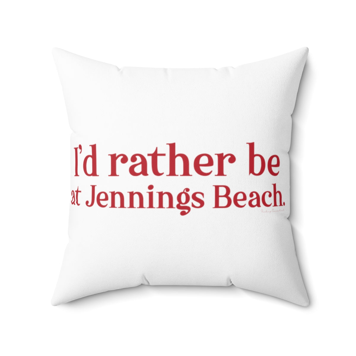 jennings beach fairfield ct / connecticut pillow and home decor 