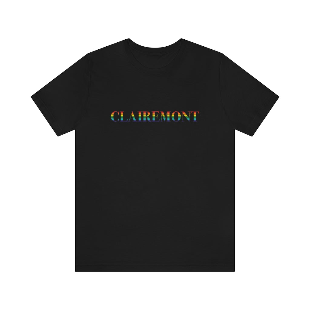 Clairemont Rainbow Unisex Jersey Short Sleeve Tee