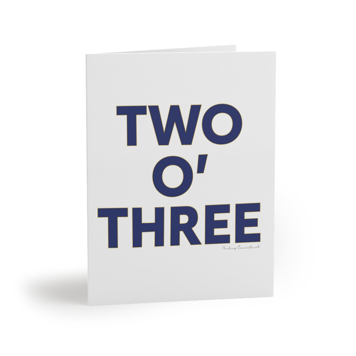 Two O' Three Greeting Cards (8, 16, and 24 pcs)