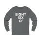 eight six oh / 860 / ct / connecticut long sleeve tee shirt 