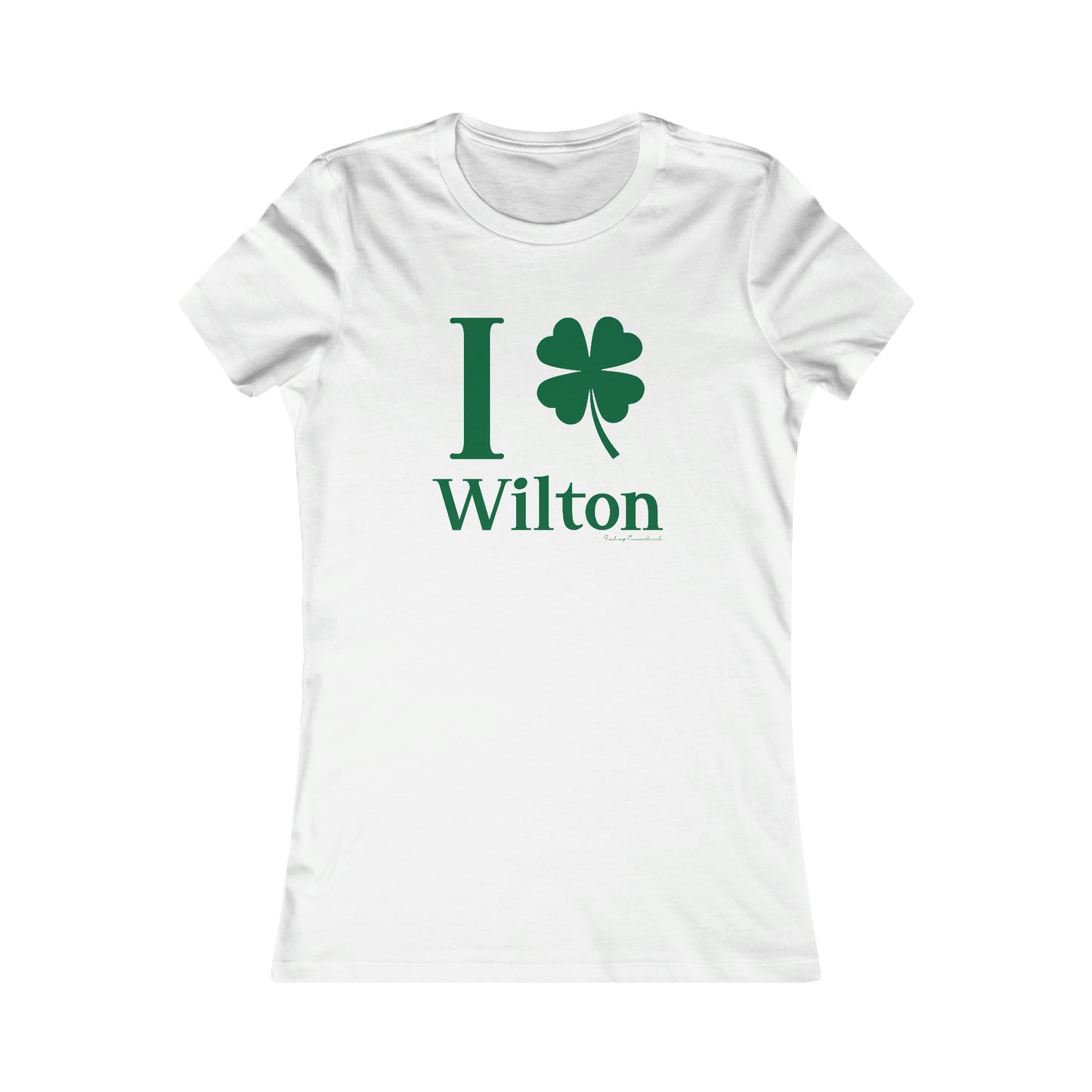 Wilton Connecticut St. Patrick’s Day shirt, I Clover Wilton