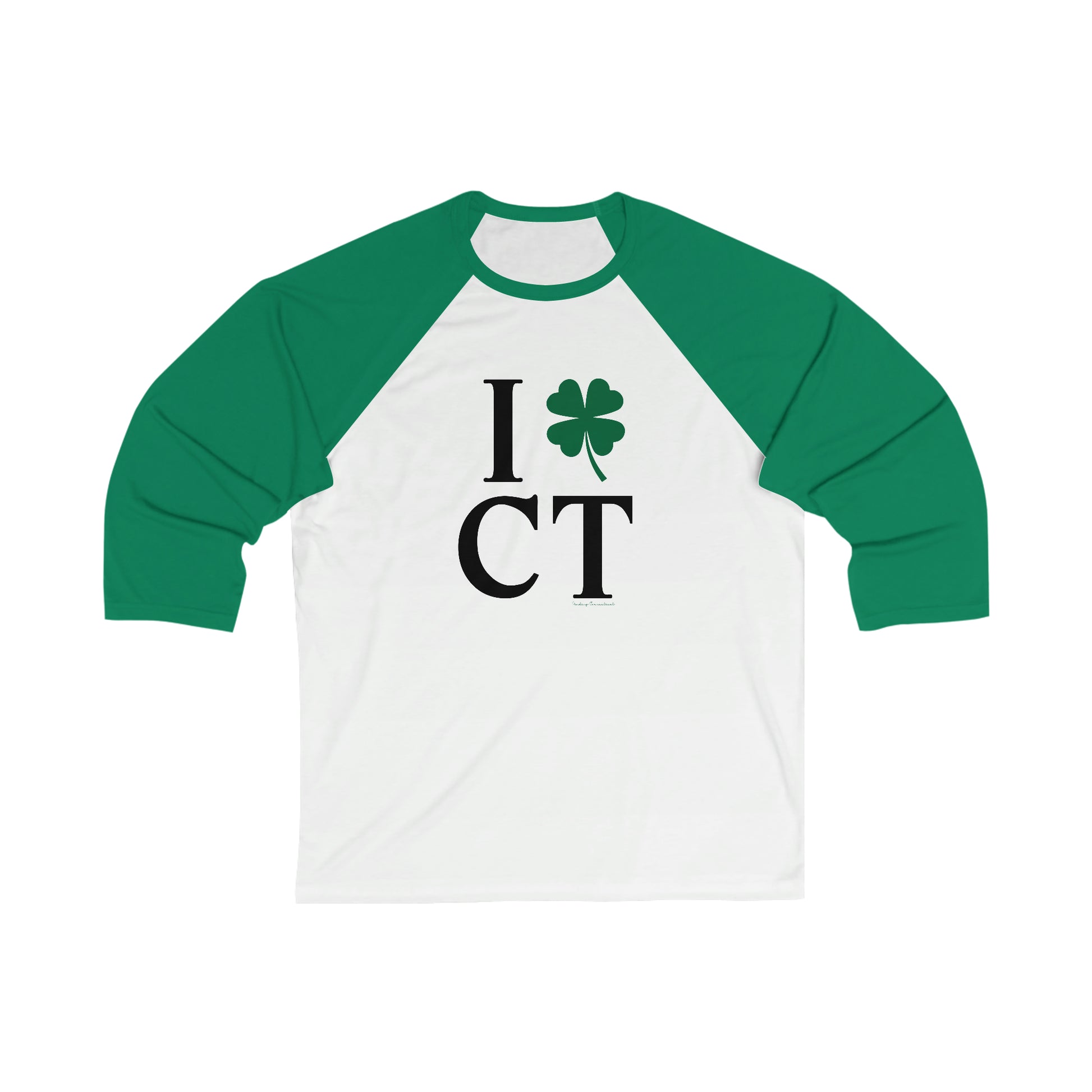 Connecticut st. patricks day shirt, i clover ct 