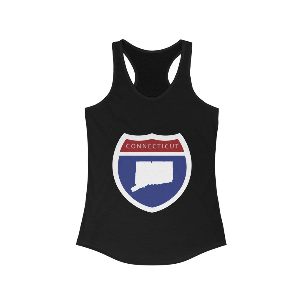 Connecticut Interstate Women's Ideal Racerback Tank