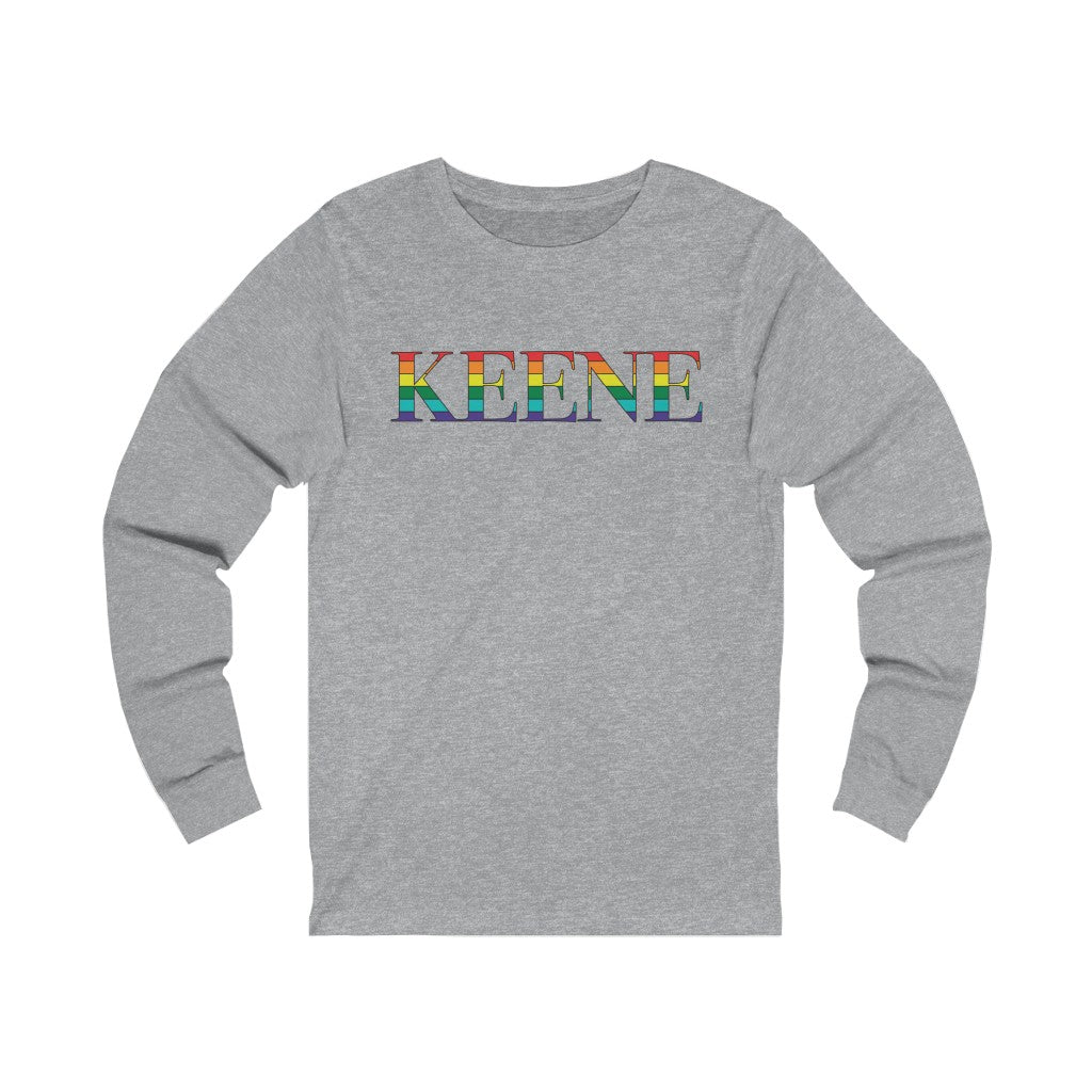 Keene Rainbow  Unisex Jersey Long Sleeve Tee