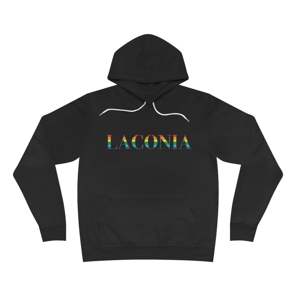 Laconia Rainbow Unisex Sponge Fleece Pullover Hoodie