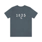 1835 Westport - White Unisex Jersey Short Sleeve Tee