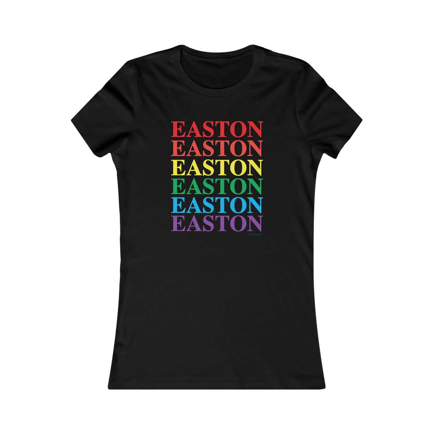 Easton pride womens tee shirts easton, ct