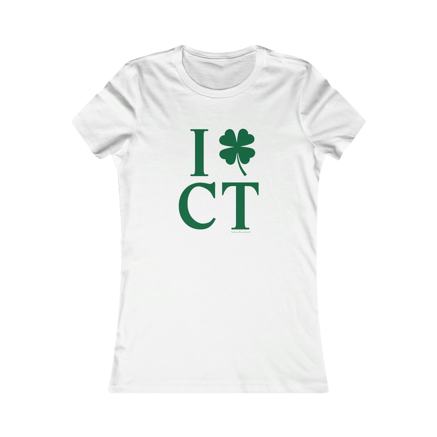 Connecticut st. patricks day shirt, i clover ct 