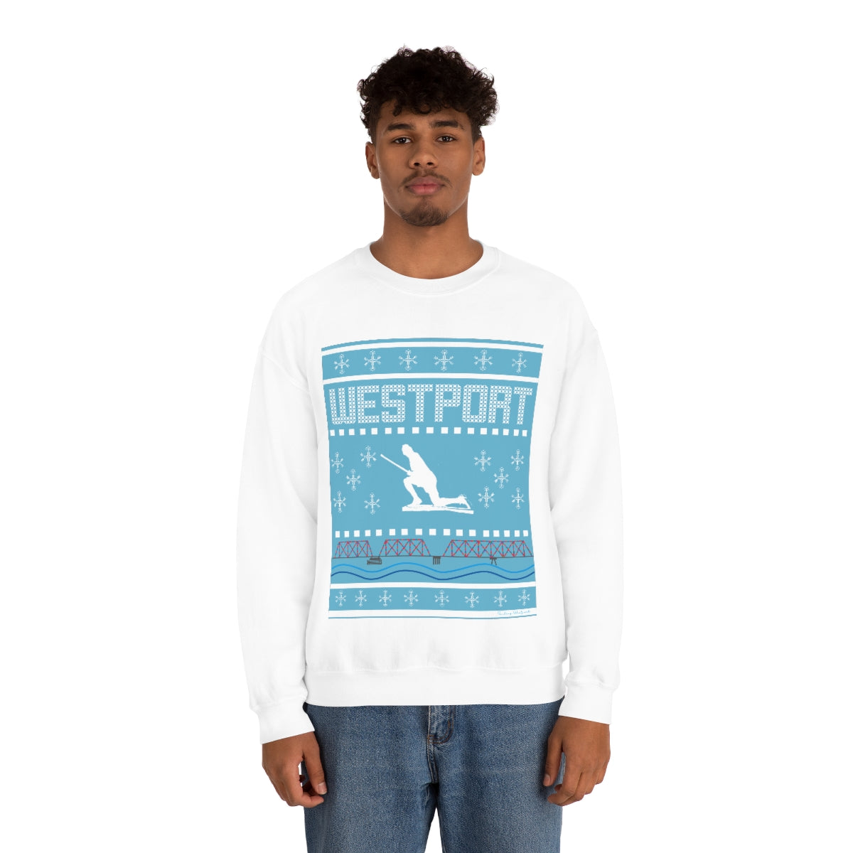 Westport Ugly Holiday Unisex Heavy Blend™ Crewneck Sweatshirt