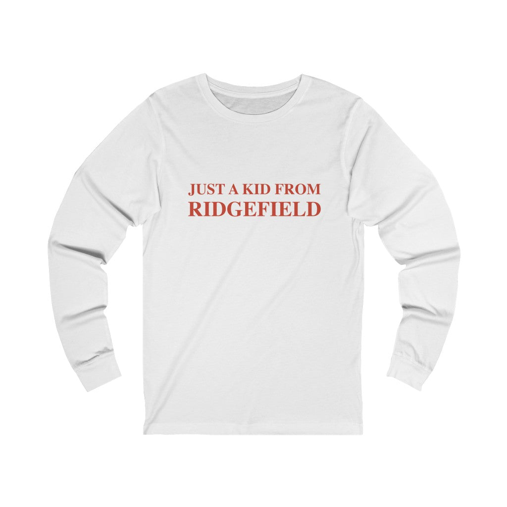 Just a kid from Ridgefield. Ridgefield, Connecticut tee shirts, hoodies sweatshirts, mugs and other apparel, home gifts and souvenirs. Proceeds of this collections goes to help Finding Ridgefield and Finding Connecticut’s brand. Free USA shipping