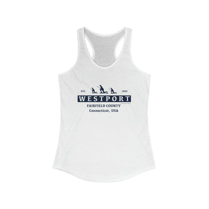 Westport Est. Women's Ideal Racerback Tank