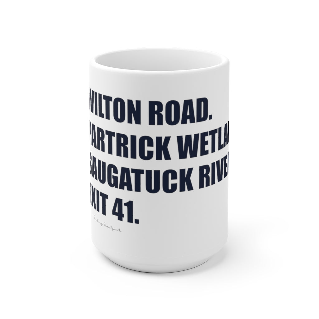 westport ct / connecticut coffee mug