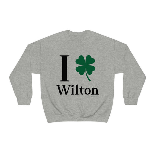 Wilton Connecticut St. Patrick’s Day shirt, I Clover Wilton