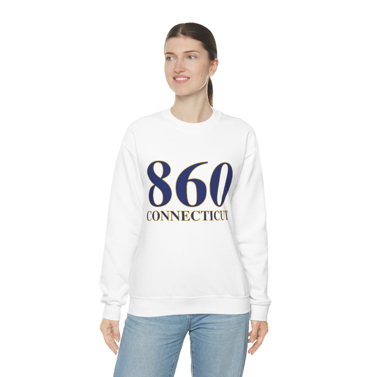 860 Connecticut Unisex Heavy Blend™ Crewneck Sweatshirt