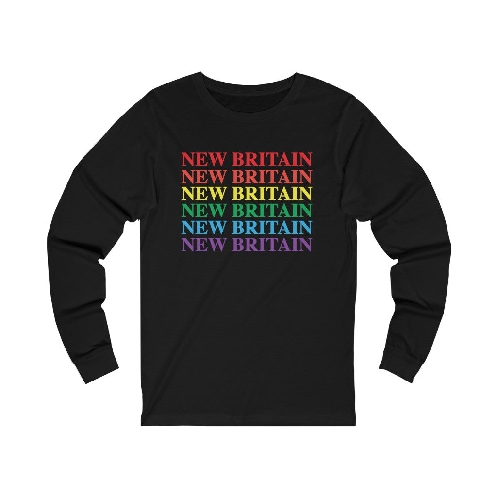 New Britain Pride Unisex Jersey Long Sleeve Tee