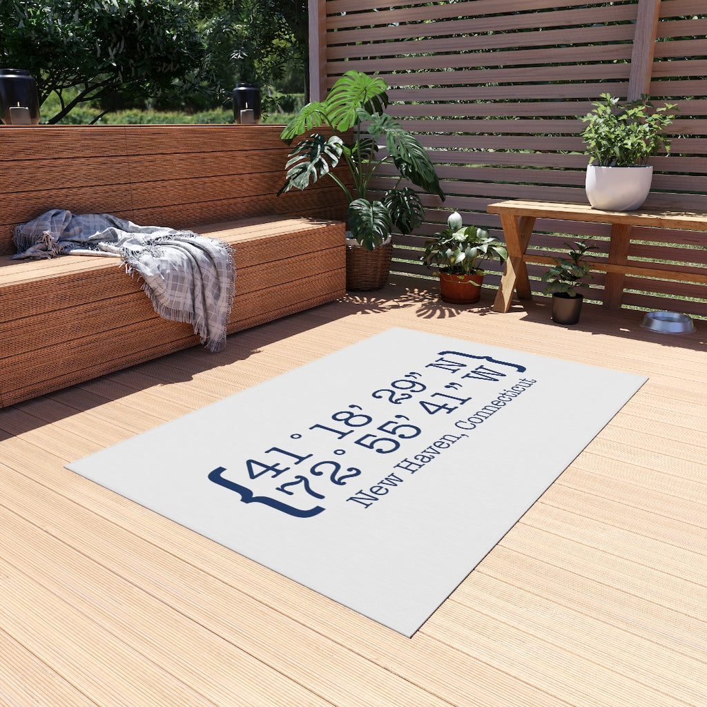 New Haven Coordinates Outdoor Rug