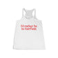 Fairfield ct / conencticut women's tank top shirt 