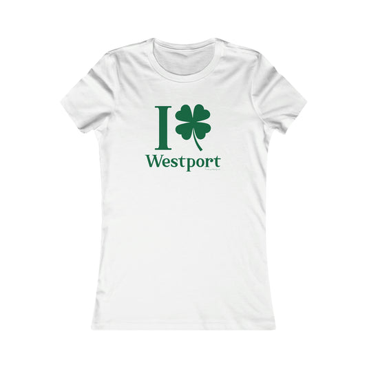 Westport Connecticut shirt, I clover westport. 