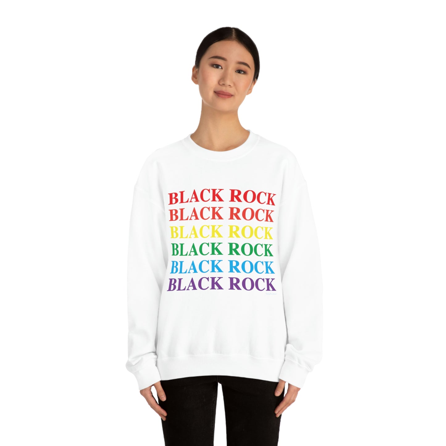 Black Rock Pride Unisex Heavy Blend™ Crewneck Sweatshirt