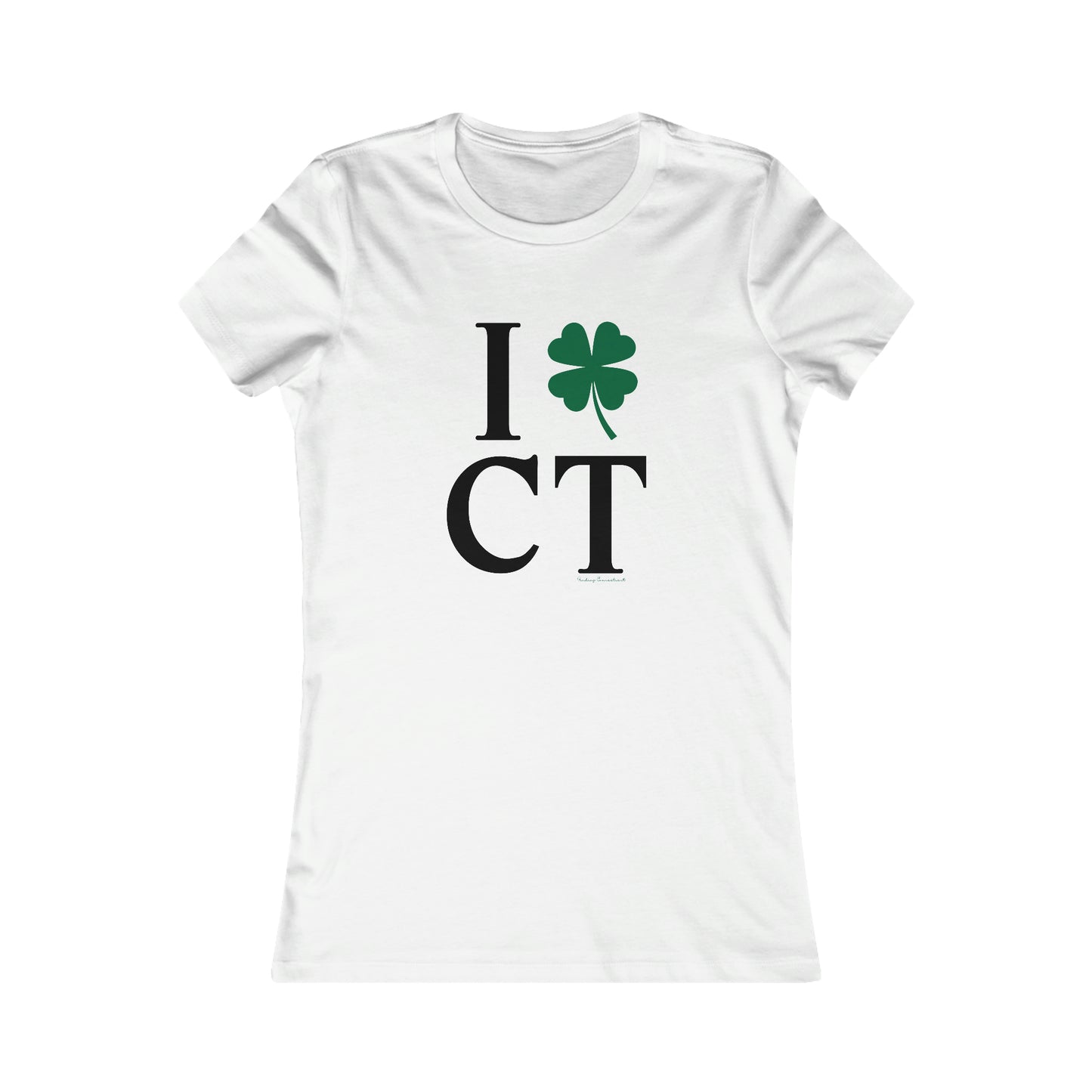 Connecticut st. patricks day shirt, i clover ct 
