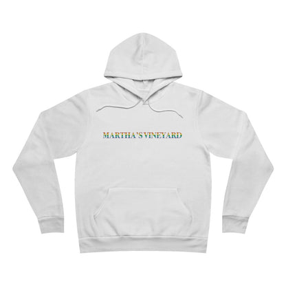 Martha's Vineyard Rainbow  Unisex Sponge Fleece Pullover Hoodie