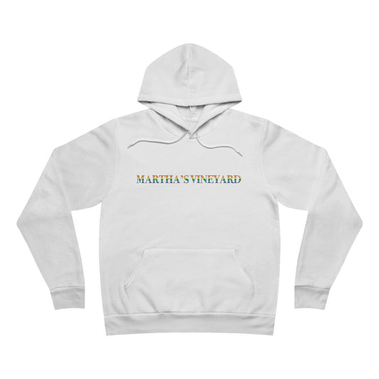 Martha's Vineyard Rainbow  Unisex Sponge Fleece Pullover Hoodie