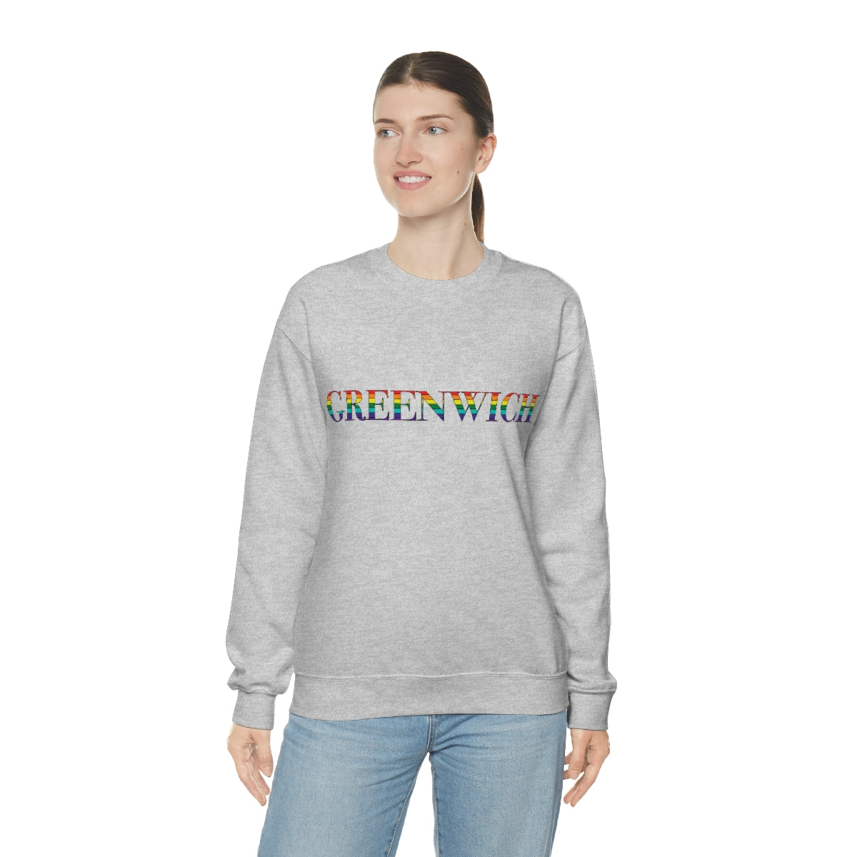 Greenwich Rainbow Unisex Heavy Blend™ Crewneck Sweatshirt