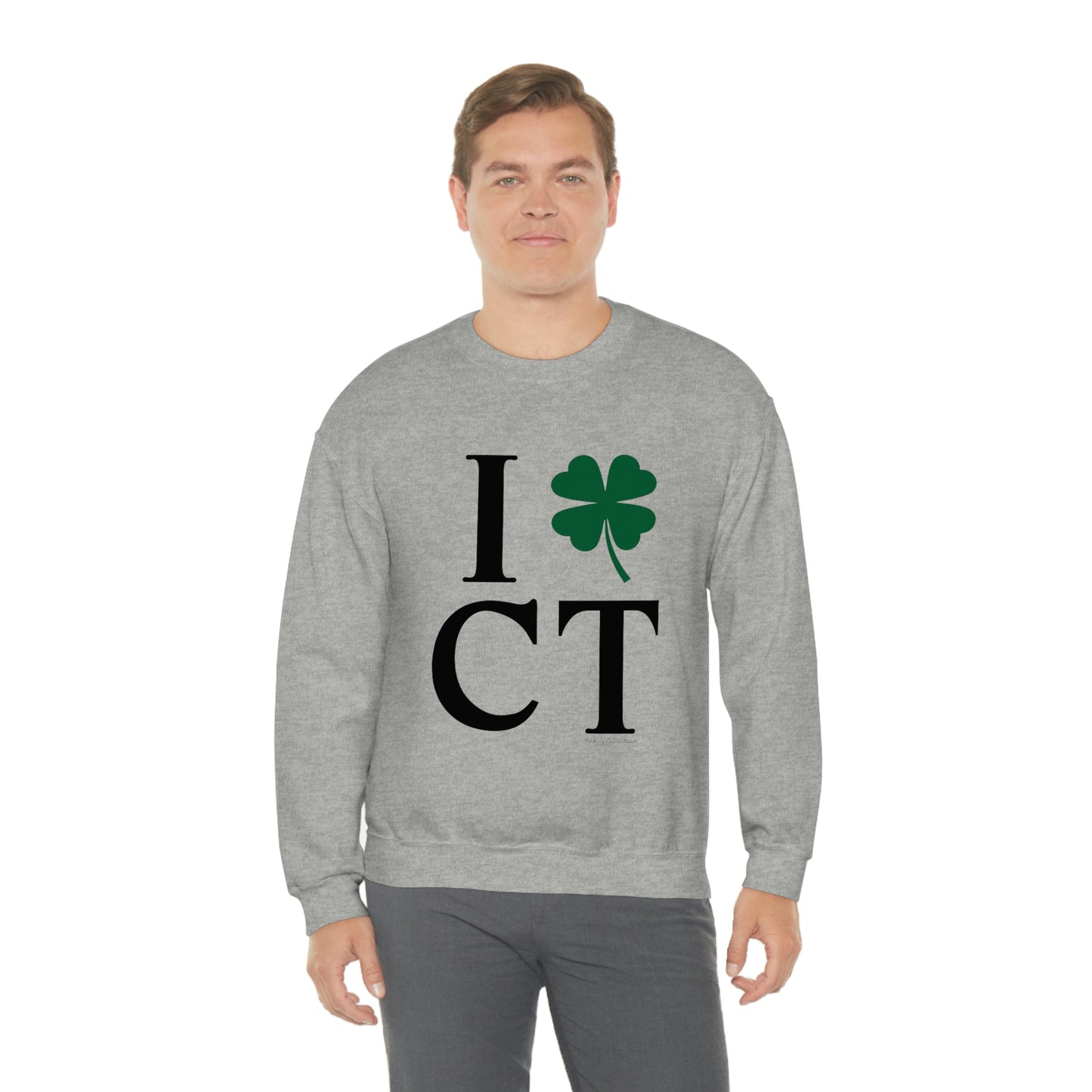 I Clover CT Unisex Heavy Blend™ Crewneck Sweatshirt