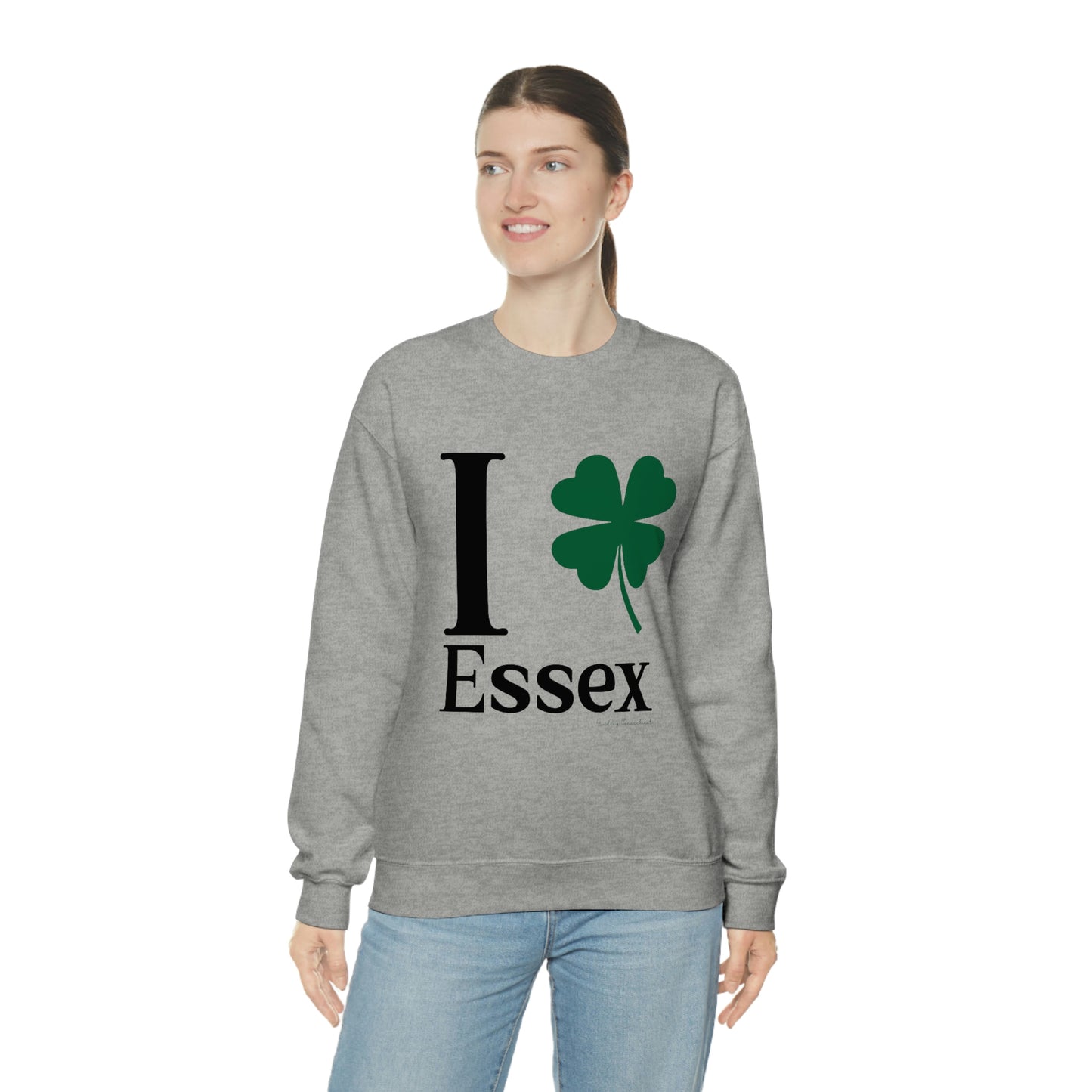 I Clover Essex Unisex Heavy Blend™ Crewneck Sweatshirt