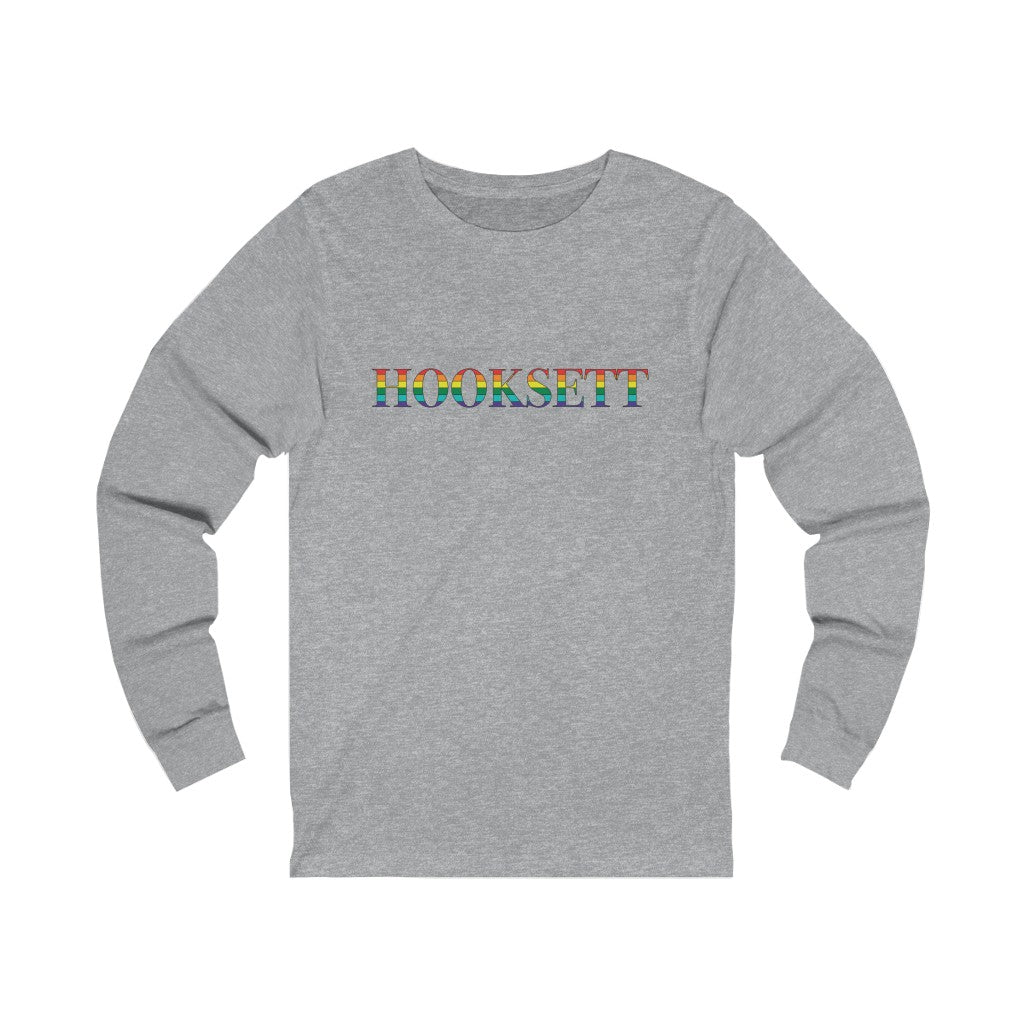 Hooksett Rainbow Unisex Jersey Long Sleeve Tee