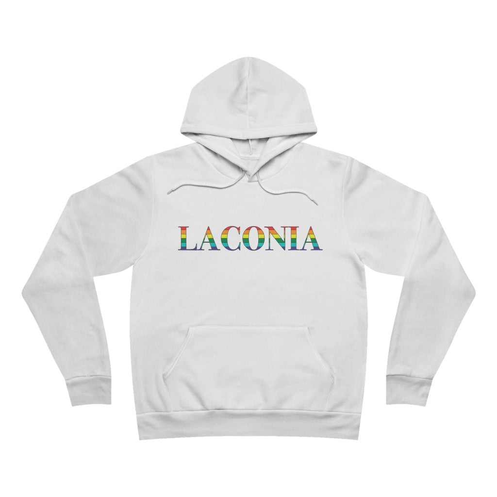 Laconia Rainbow Unisex Sponge Fleece Pullover Hoodie