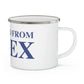 Just a kid from Essex Enamel Camping Mug