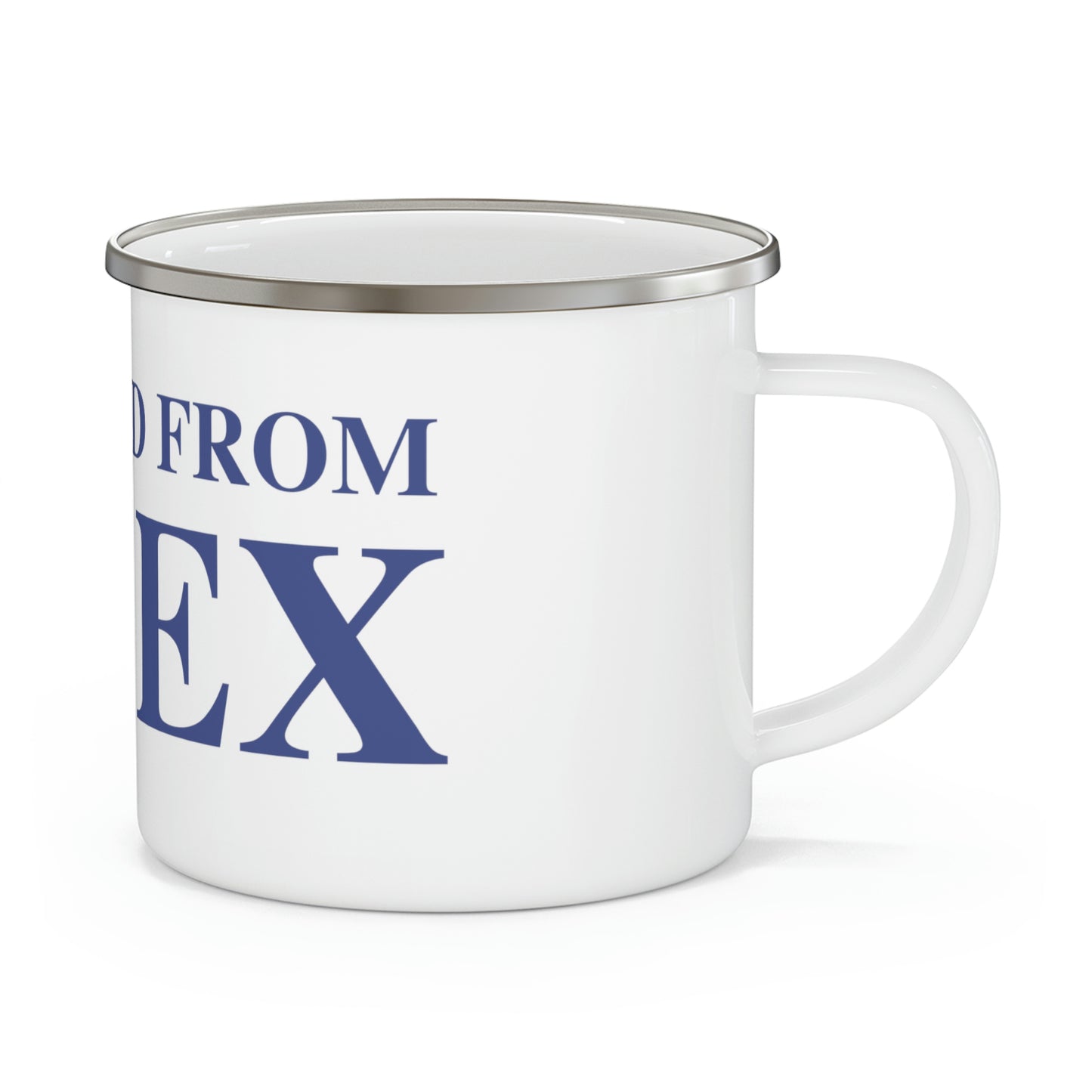 Just a kid from Essex Enamel Camping Mug