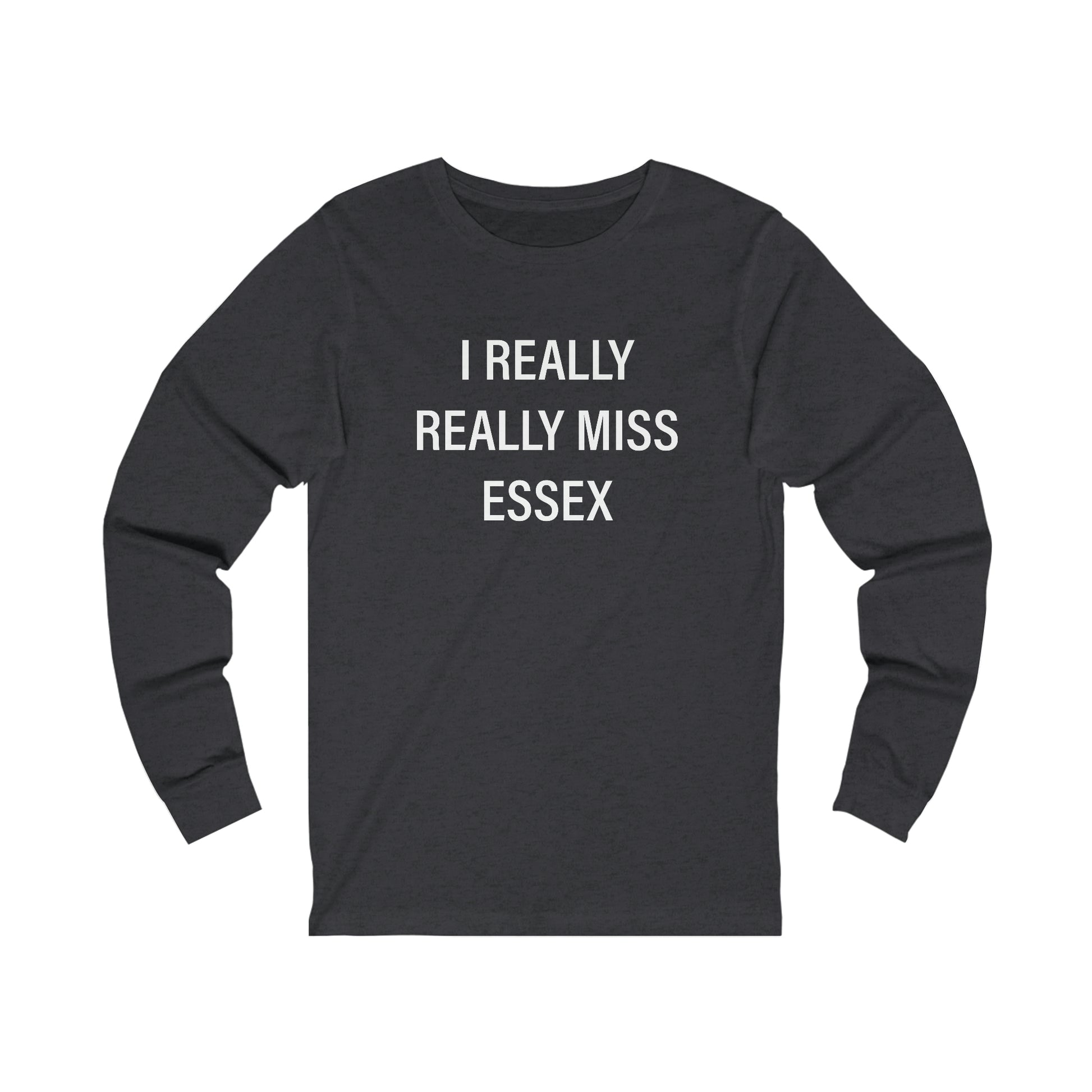 Essex connecticut long sleeve tee shirt, i really really miss essex, essex ct shirts, gifts and apparel 