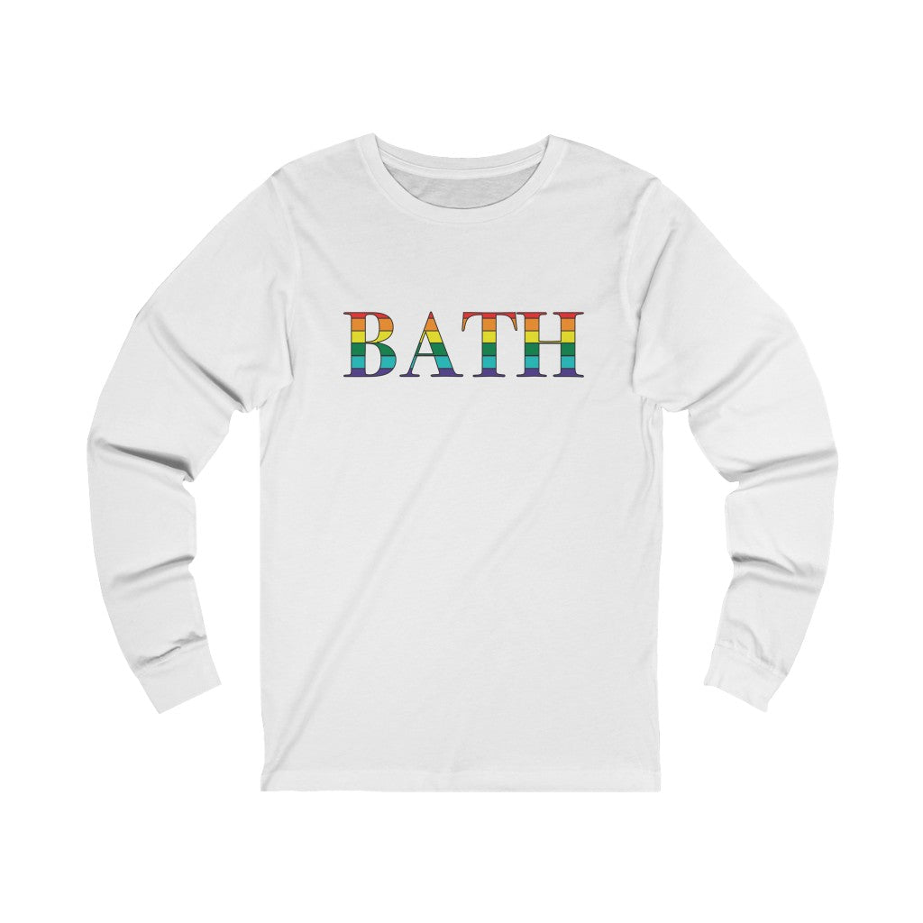 Bath Rainbow Unisex Jersey Long Sleeve Tee