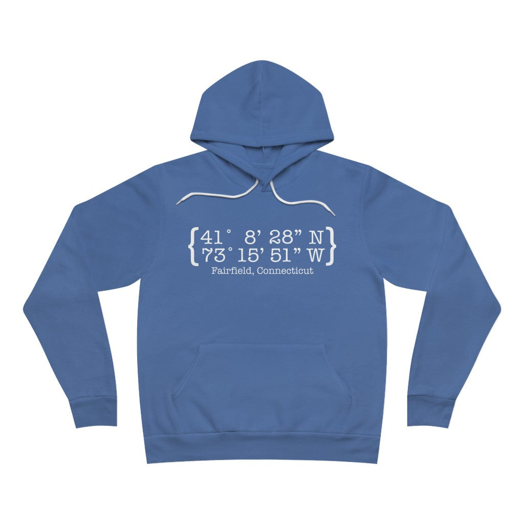 fairfield connecticut coordinates hooded sweatshirt hoodie