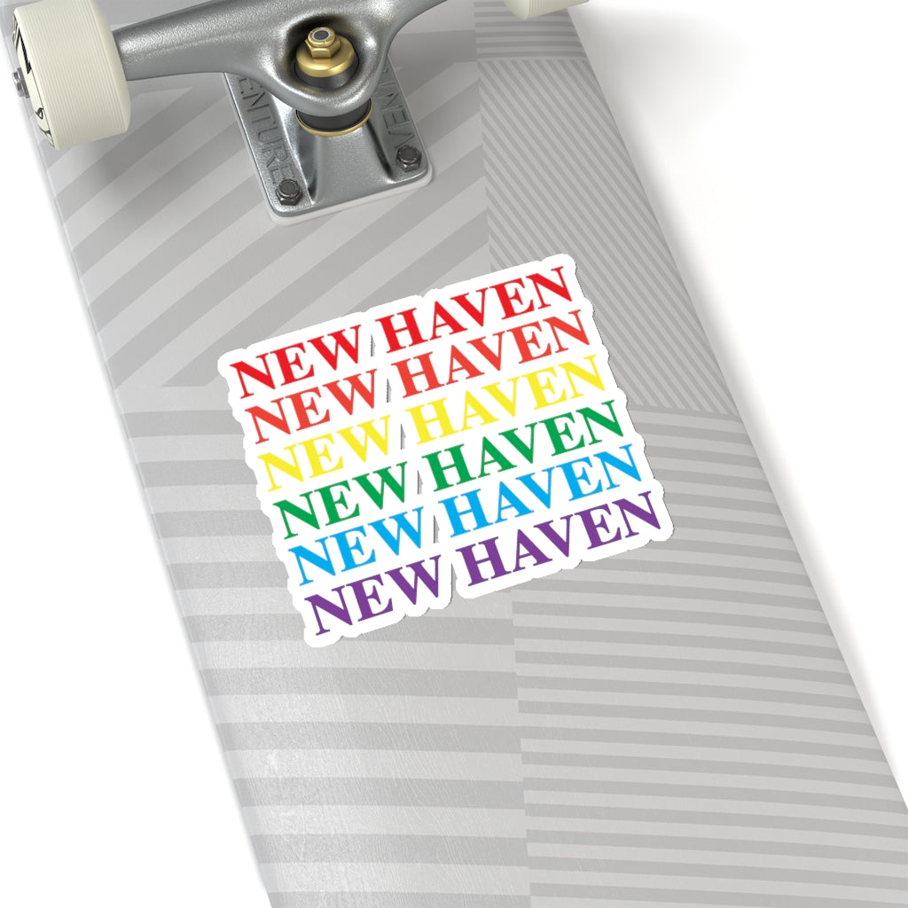 New Haven Pride Kiss-Cut Stickers