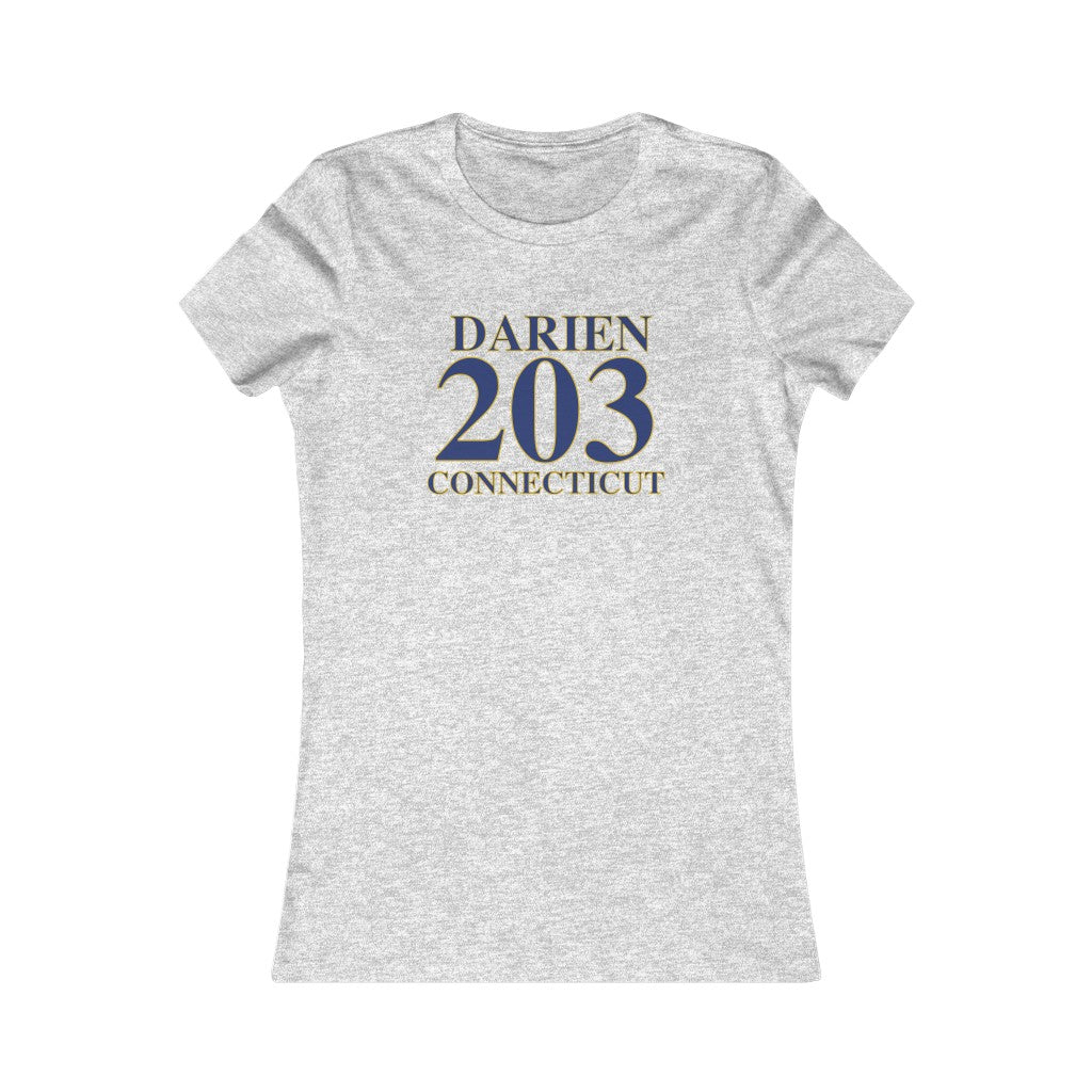 darien 203 connecticut womens tee shirt