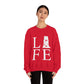 Fairfield Life (front) Unisex Heavy Blend™ Crewneck Sweatshirt