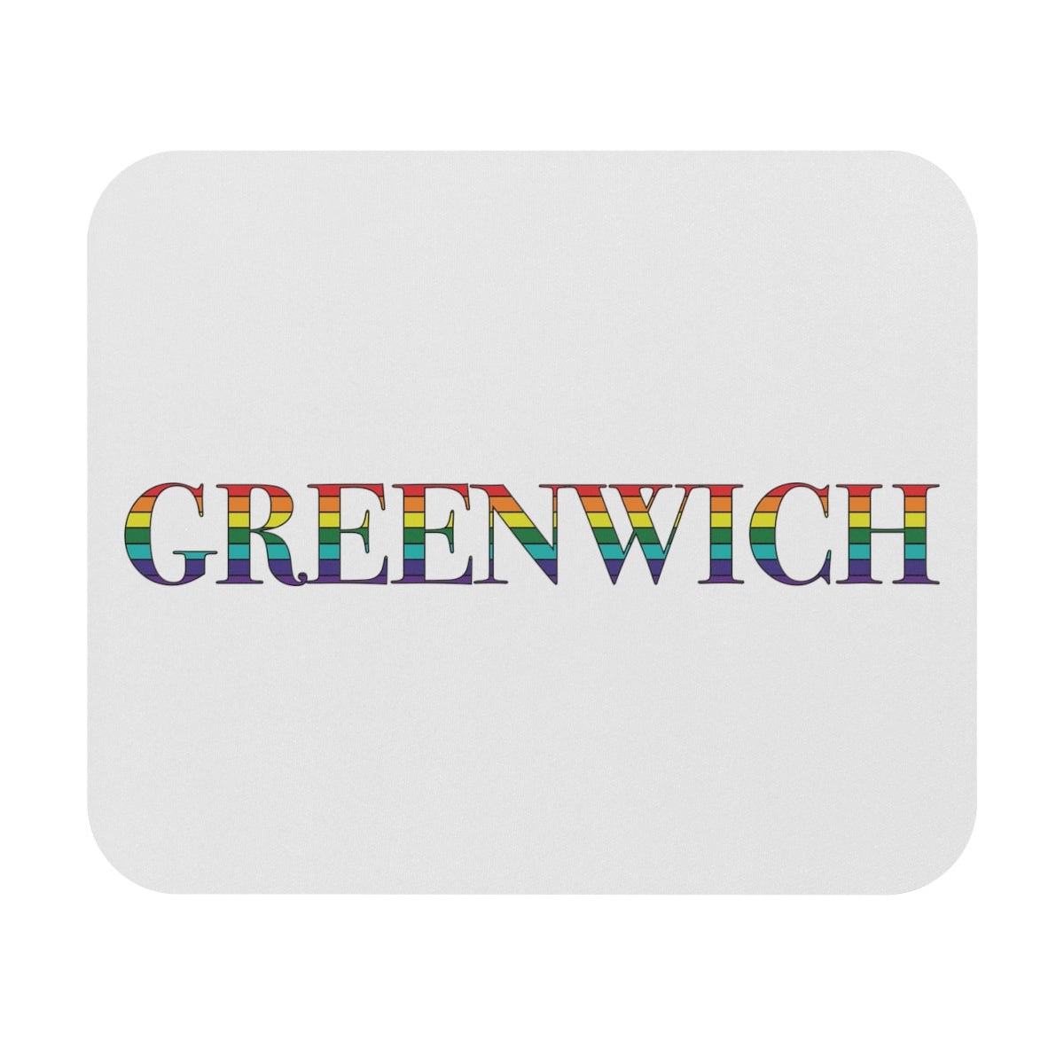 greenwich ct / connecticut pride mouse pad 