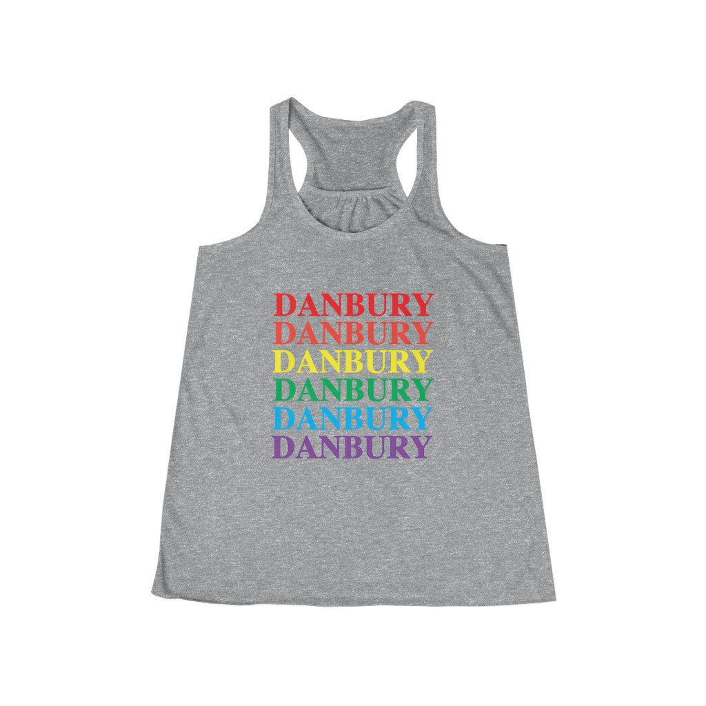 danbury connecticut pride womens tank top 