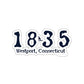 1835 Small Minuteman Kiss-Cut Stickers