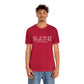 Darien Coordinates Unisex Jersey Short Sleeve Tee