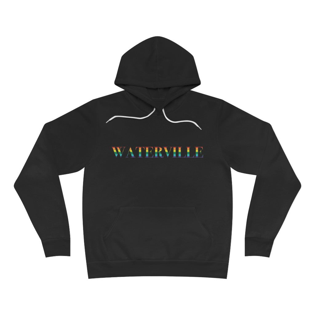 Waterville Rainbow Unisex Sponge Fleece Pullover Hoodie