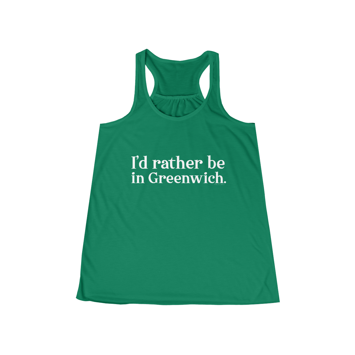 greenwich ct / connecticut womens tank top shirt 