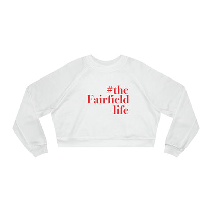 fairfield ct / connecticut womens cropped sweatshirt