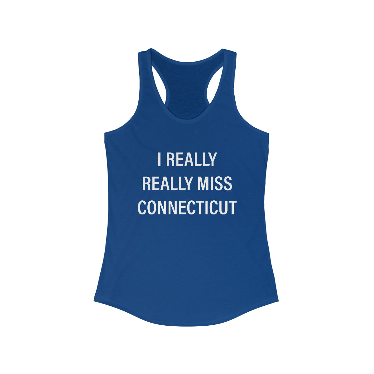 ct / connecticut womens tank top shirt 