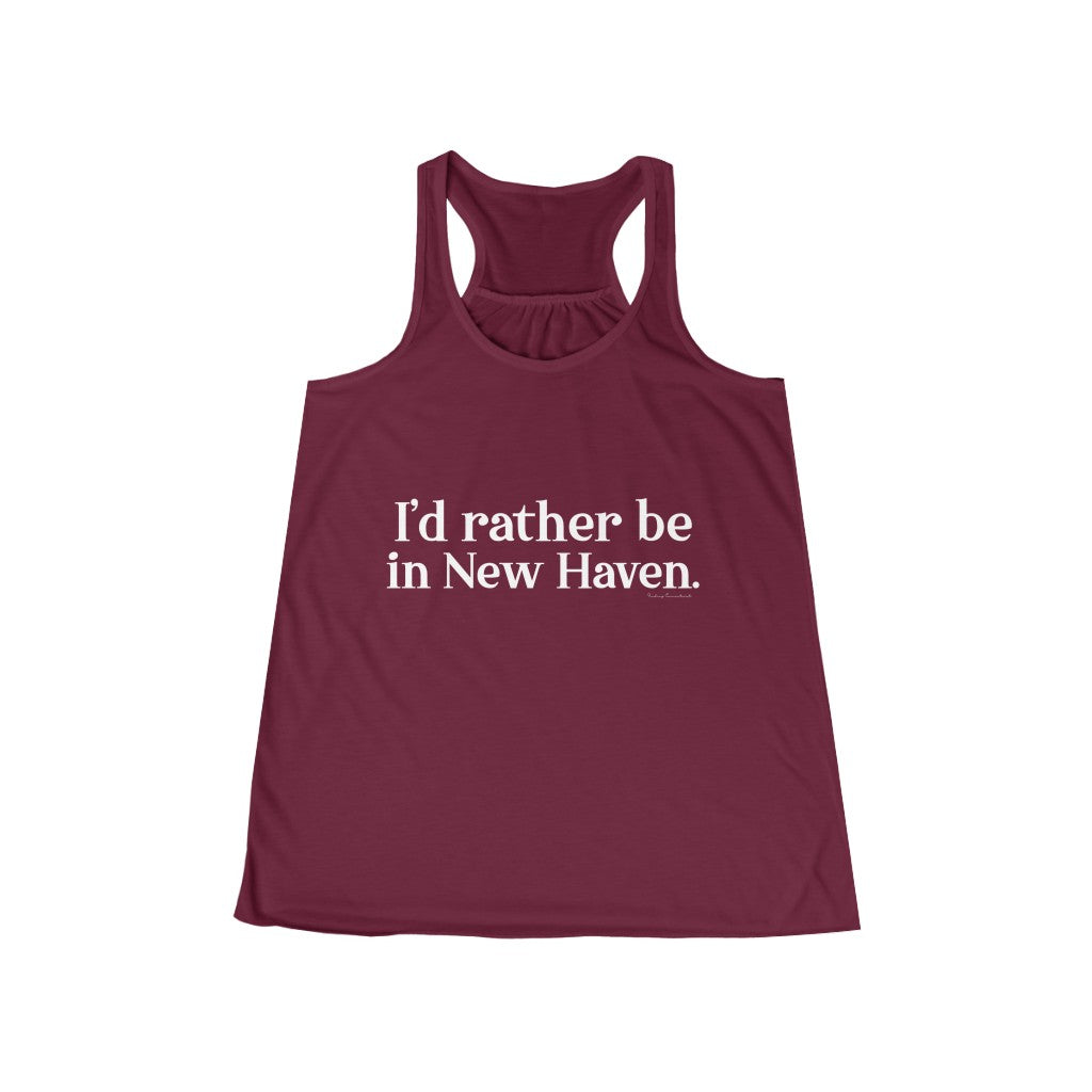 new haven ct / connecticut womens tank top shirt 