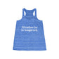 I'd rather be in Saugatuck. Women's Flowy Racerback Tank