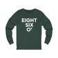 eight six oh / 860. ct / connectiucut long sleeve tee shirt 

eight six o' 860 // CTlong sleeve t shirt  // finding connecticut 